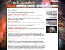 Tablet Screenshot of eskola.zvjezdarnica.hr